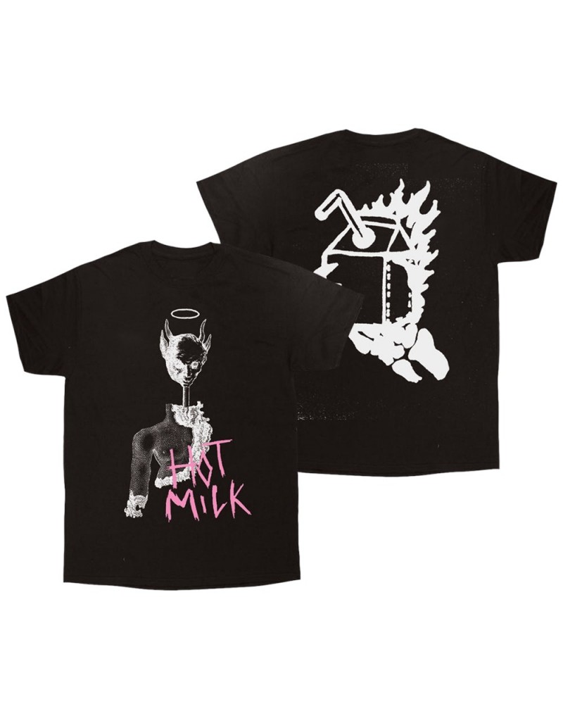 Hot Milk DEVIL TEE BLACK $14.04 Shirts