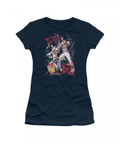 Elvis Presley Juniors Shirt | EAGLE ELVIS Juniors T Shirt $7.31 Shirts