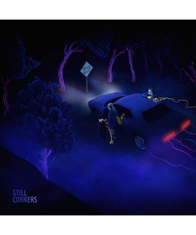 Still Corners Dead Blue Vinyl Record $16.00 Vinyl