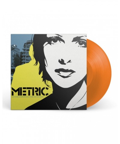 Metric Old World Underground Where Are You Now? 12" Vinyl (Tangerine) $10.80 Vinyl