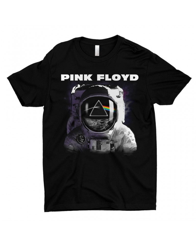 Pink Floyd T-Shirt | Dark Side Of The Moon Astronaut Shirt $9.73 Shirts