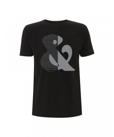 Amanda Palmer Ampersand Lyric T-Shirt - Silver Print - UNISEX $11.00 Shirts