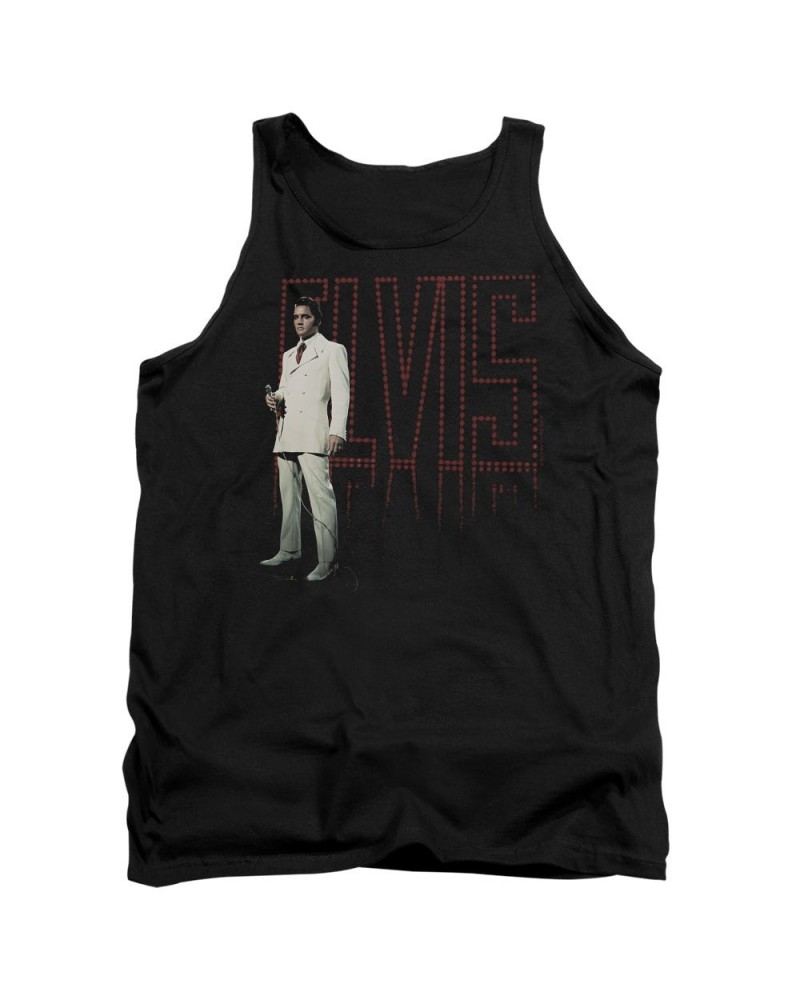 Elvis Presley Tank Top | WHITE SUIT Sleeveless Shirt $6.12 Shirts