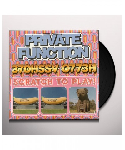 Private Function 370HSSV 0773H Vinyl Record $19.05 Vinyl