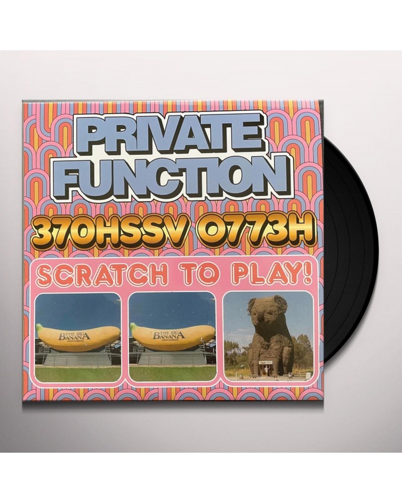 Private Function 370HSSV 0773H Vinyl Record $19.05 Vinyl