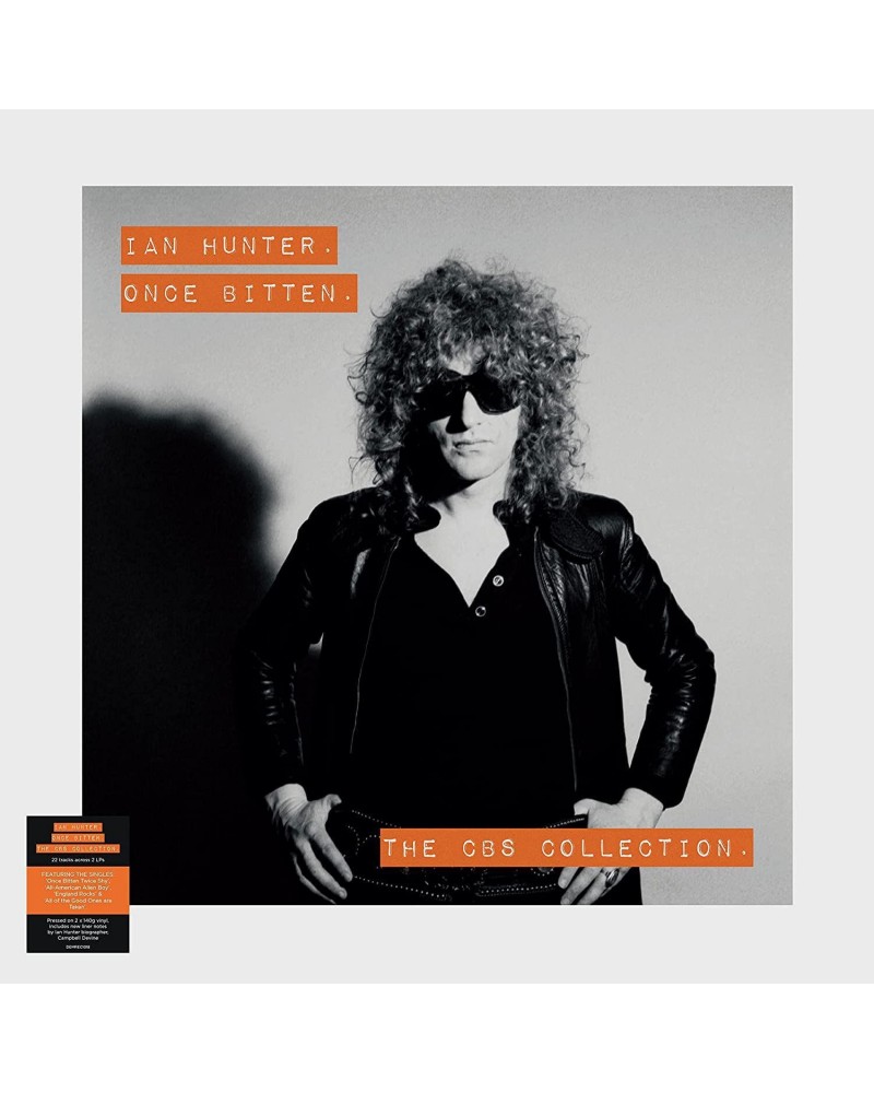 Ian Hunter Once Bitten: The CBS Collection (2LP) Vinyl Record $11.10 Vinyl