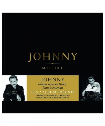 Johnny Hallyday JOHNNY ACTE I & ACTE II CD $12.00 CD