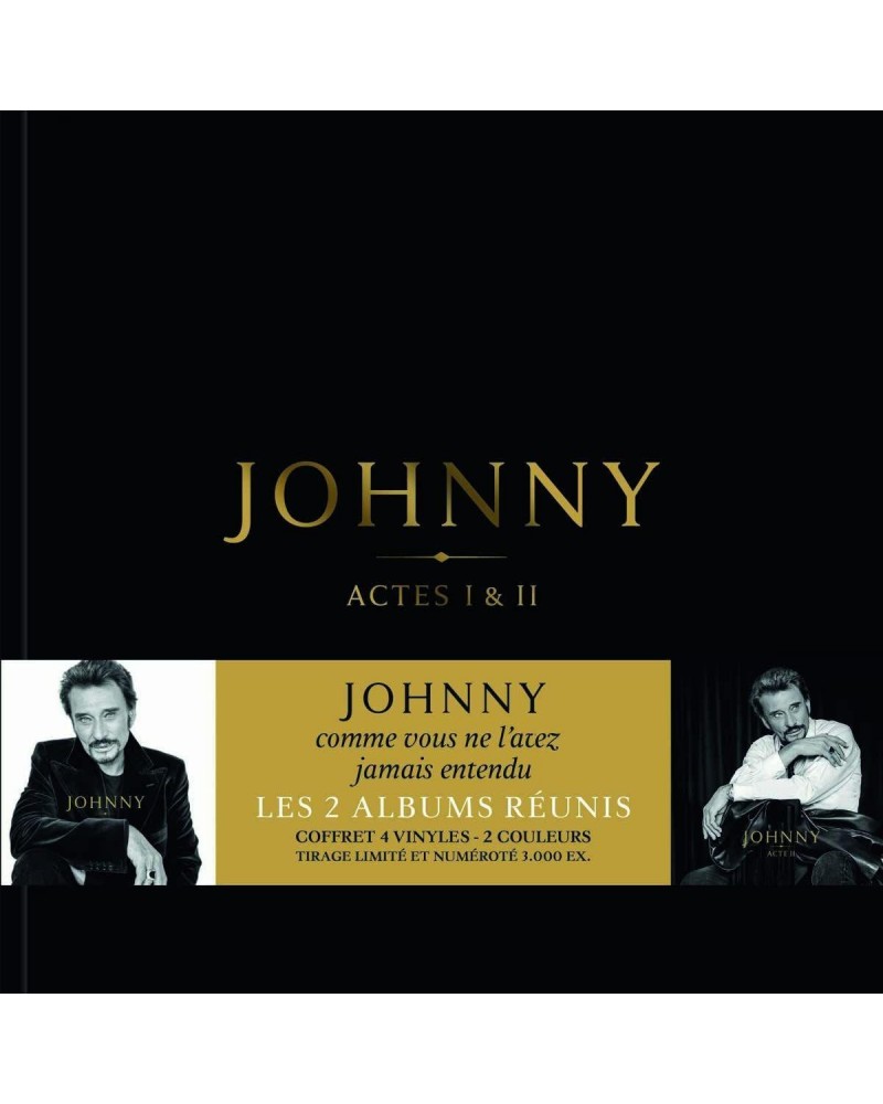 Johnny Hallyday JOHNNY ACTE I & ACTE II CD $12.00 CD