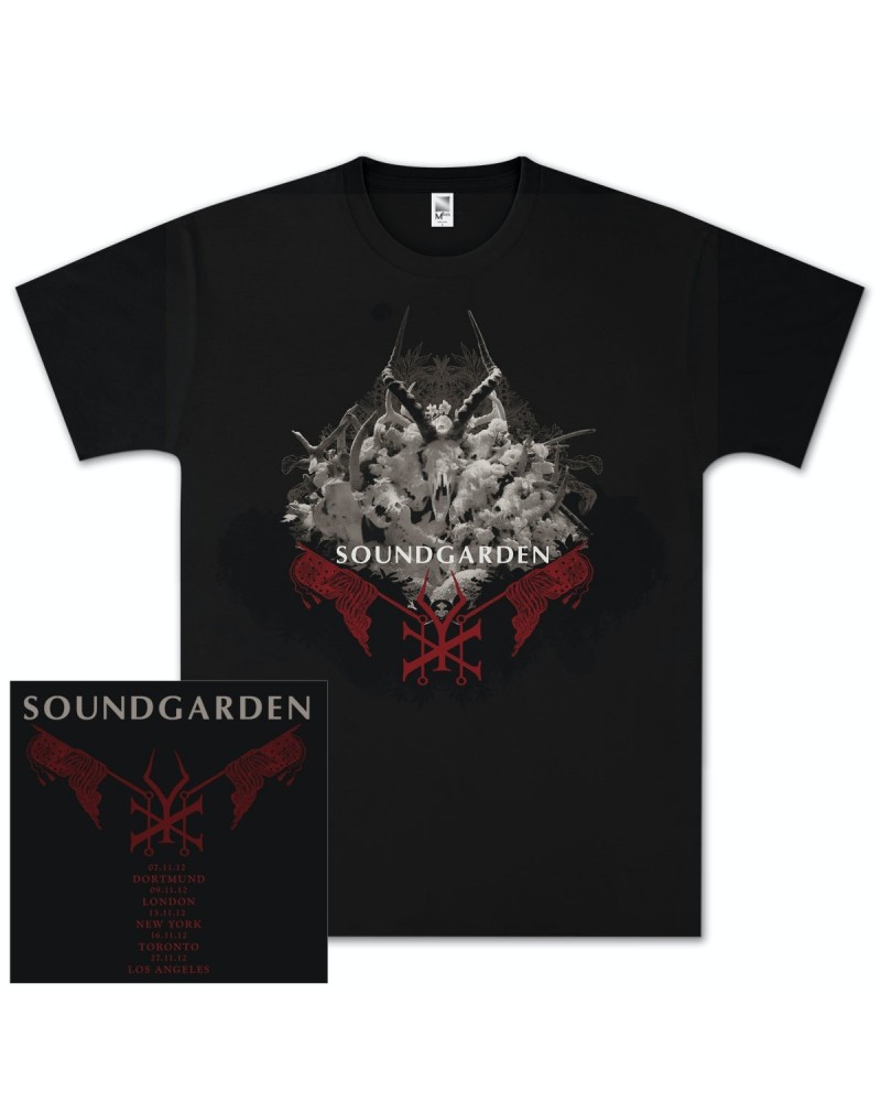 Soundgarden King Animal Red Flags T-Shirt $6.66 Shirts