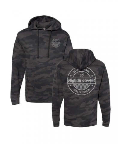 Slightly Stoopid Stoopid Wax Pullover Hoodie (Black Camo) $21.50 Sweatshirts