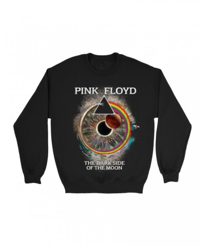 Pink Floyd Sweatshirt | Dark Side Of The Moon Pulse Remix Sweatshirt $15.03 Sweatshirts