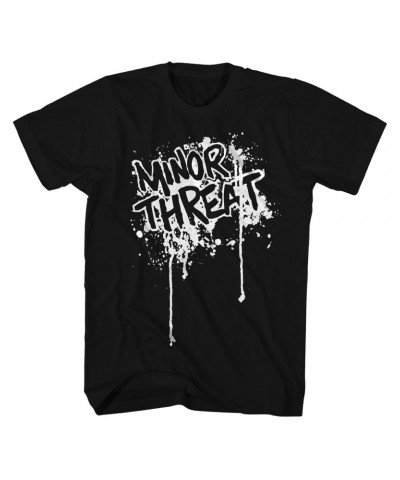 Minor Threat T-Shirt | Official Drip Logo Shirt $10.90 Shirts