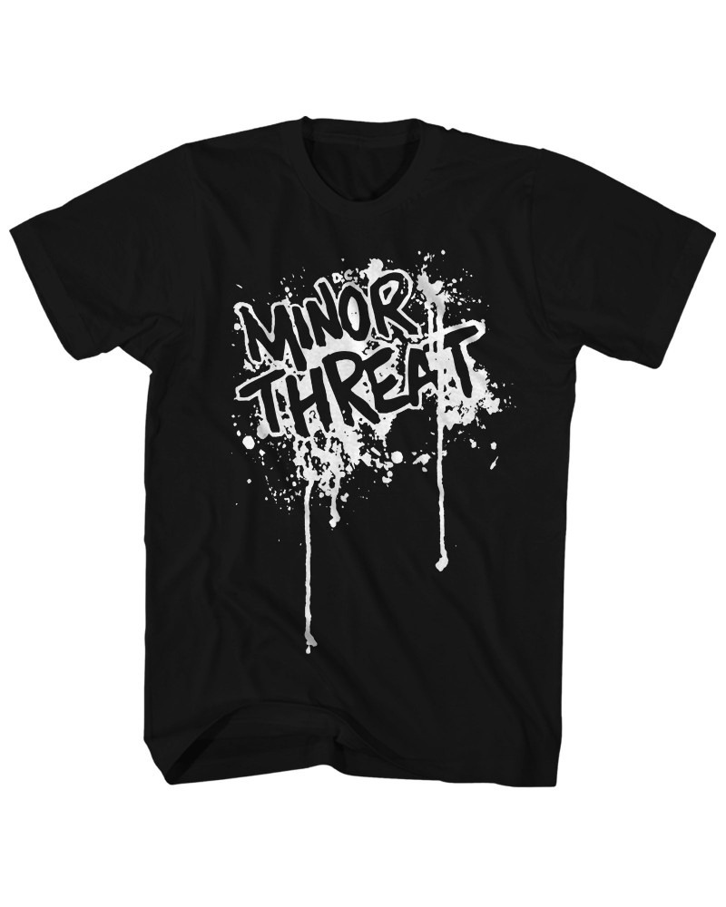 Minor Threat T-Shirt | Official Drip Logo Shirt $10.90 Shirts