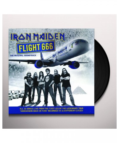 Iron Maiden FLIGHT 666 Vinyl Record $14.38 Vinyl