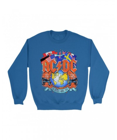 AC/DC Sweatshirt | Ballbreaker World Tour 1996 Sweatshirt $12.93 Sweatshirts